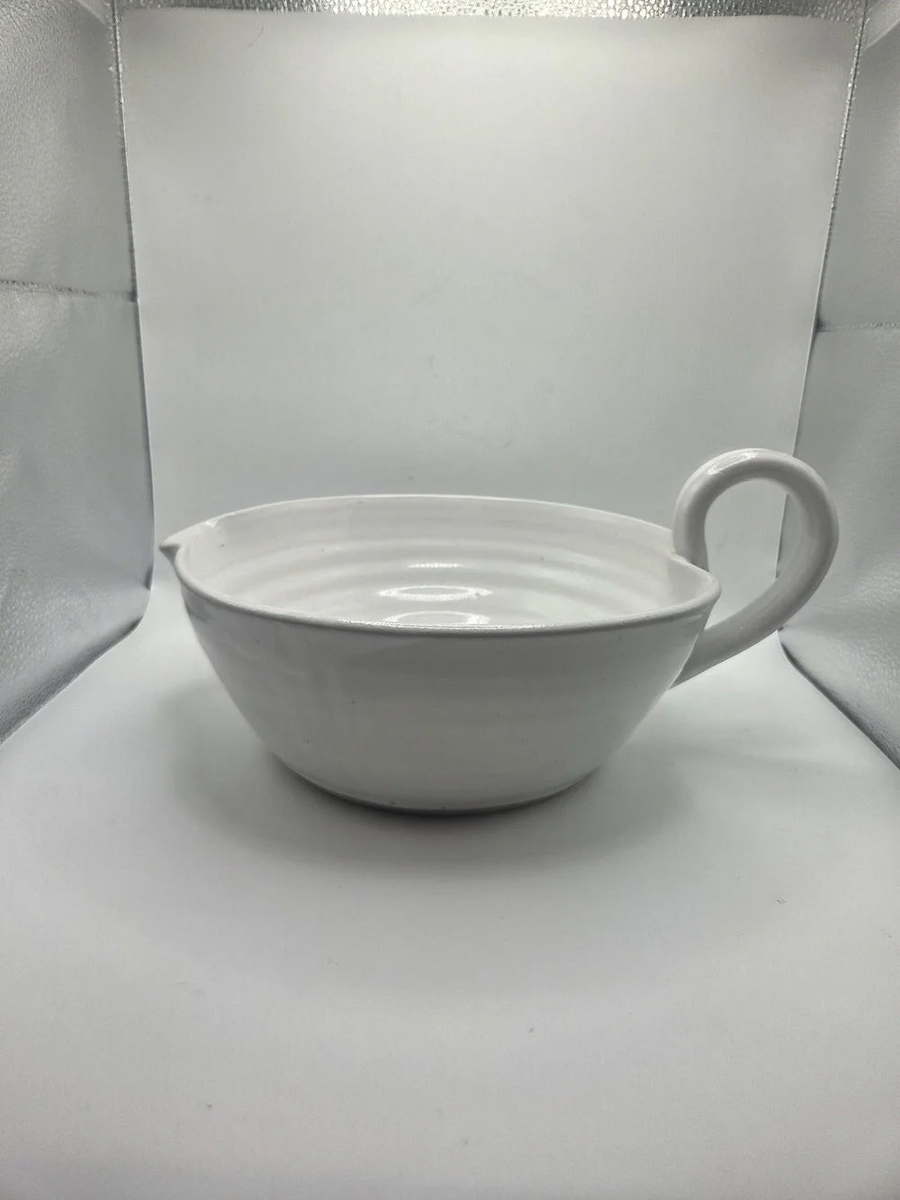 Rustic Vintage Handmade Batter Bowl